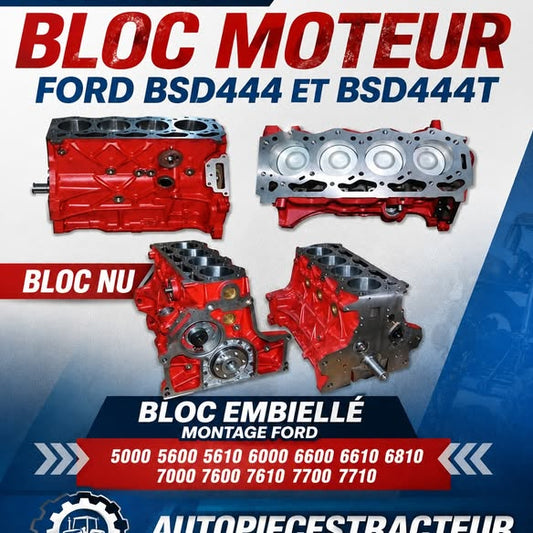 BLOC MOTEUR EMBIELLE FORD
