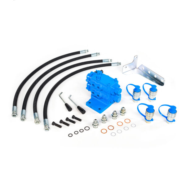 Kit distributeur 2 doubles effets 4 flexibles montage Ford